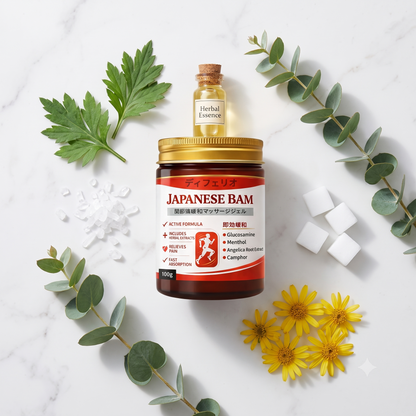 Japanese Herbal Joint & Muscle Relief Gel (Buy 1 Get 1 Free)