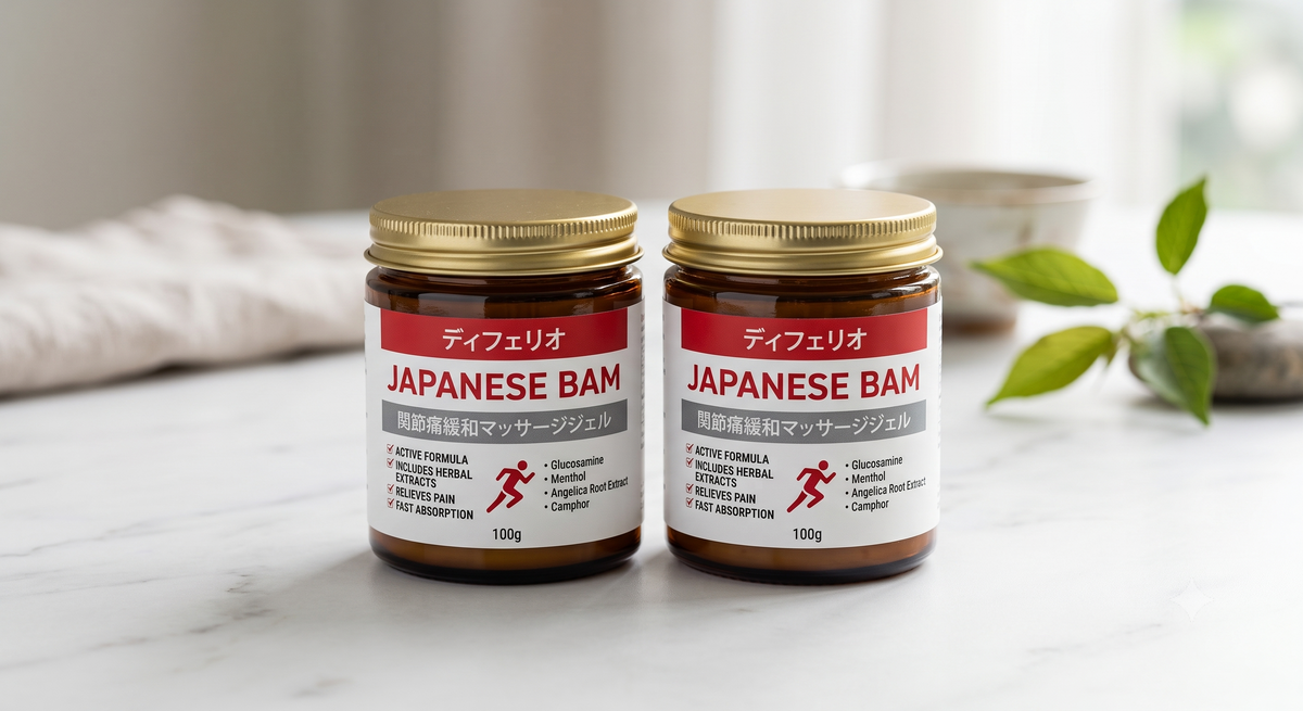 Japanese Herbal Joint & Muscle Relief Gel (Buy 1 Get 1 Free)