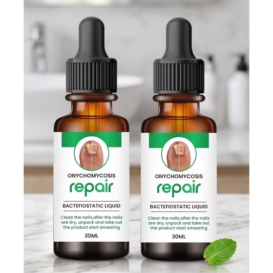 Nail Fungus Repair Serum — Treats Yellow, Thick & Damaged Nails (Pack of 2, 30ml Each)
